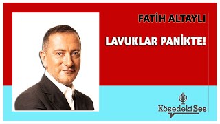 FATİH ALTAYLI quotLAVUKLAR PANİKTEquot  Köşe Yazısı Dinle [upl. by Leihcar]