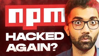 Was NPM hacked for 2 hours [upl. by Aiyn770]