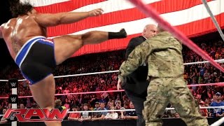 Big E vs Rusev Raw Oct 20 2014 [upl. by Gimble]