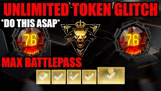 NEW UNLIMITED TOKEN GLITCH BO6 USE ASAP MAX BATTLEPASS BO6 GLITCHES WARZONE GLITCH AFK [upl. by Esertal]