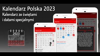 kalendarz Polska 2023 [upl. by Notnek]