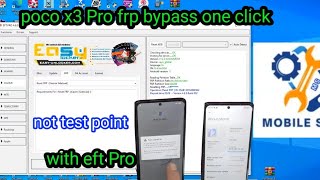 poco x3 Pro frp bypass one click with eft Pro [upl. by Ule343]