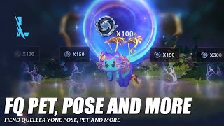 Fiend Queller Pet Yone Pose and More  Wild Rift [upl. by Enileme]