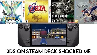 3DS on the Steam Deck SHOCKED me [upl. by Normak]