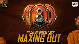 M8 Royal Pass Maxed Out  5x Royal Pass Giveaway [upl. by Aiceled]