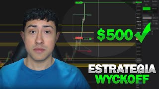 ENSEÑO mi ESTRATEGIA de TRADING BENEFICIO 31 500 USD  METODO WYCKOFF [upl. by Albin]