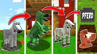 PFERD LEBENSZYKLUS in Minecraft  Vom PONY zum SKELETT PFERD [upl. by Niall]