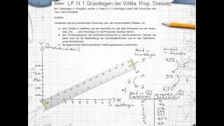 Proportionale Zuordnung Dreisatz [upl. by Evangeline912]