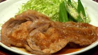 How to Make Pork Shogayaki Japanese Grilled Ginger Pork with Grated Ginger Sauce Recipe [upl. by Enelrae]