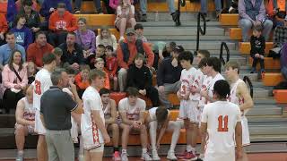 Fallston VS North Harford Varsity Basketball Playoffs 22724 1st half Win 6644 [upl. by Sidman48]