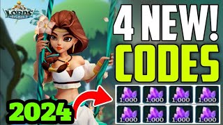 12 NEW UPDATE LORD MOBILE GIFT CODES 4 MAY 2024 GIFT LORD MOBILE MOD APK [upl. by Deva]