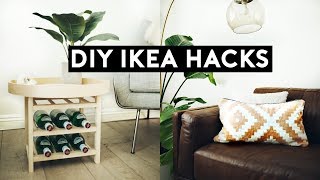 DIY IKEA HACKS DIY ROOM DECOR 2018 EASY CHEAP amp MINIMAL  NASTAZSA [upl. by Nigam]