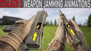 STALKER 2  Weapon Jamming Animations [upl. by Sung581]