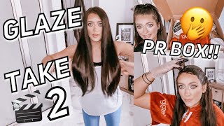 TESTING GLAZE HAIR COLOR CONDITIONING GLOSS PR UNBOXING LONG DARK HAIR HONEST REVIEW HIT OR MISS [upl. by Nedra]