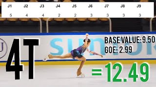 Kamila Valieva LANDS Quad Toe At Jgp Courchevel  We Love Skating [upl. by Omari803]