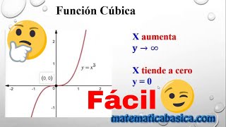 Comportamiento de una Funcion cuando X aumenta y tiende a cero  Matemática [upl. by Niad]