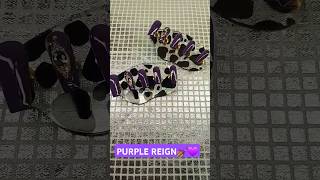 PURPLE REIGN💅🏽💜 ETSY MERCARI jewelednaildesigns TIKTOK SHOP jewelednaildesigns nails purplenails [upl. by Rep]