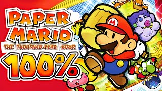 Paper Mario The Thousand Year Door  100 Longplay Full Game Walkthrough No Commentary Gameplay [upl. by Dnomaj]