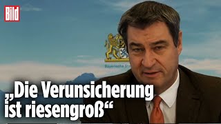 „Corona ist zur Glaubensfrage geworden“  Markus Söder Interview bei BILD Live [upl. by Cale]