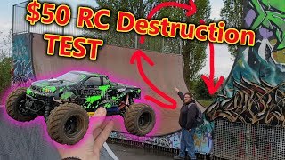 The best Cheap RC Car Stunt TEST [upl. by Haletky]