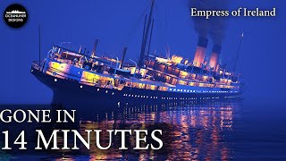 Horrific Tragedy The Sinking of RMS Empress of Ireland [upl. by Jacoba633]