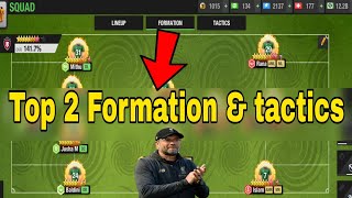 NEW Top 2 Formation and Tactics in Top Eleven 2024 [upl. by Ali257]