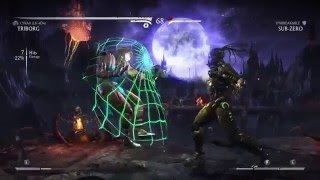 How To Do Triborg Stage Fatality [upl. by Norud631]