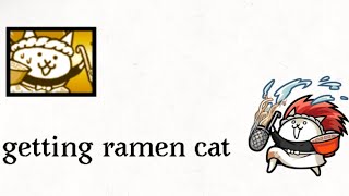 getting ramen cat [upl. by Oirretno]