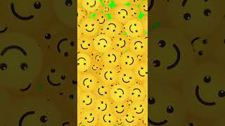 Slightly Smiling Face Emojis Green Screen Vertical Transition [upl. by Akeemaj]