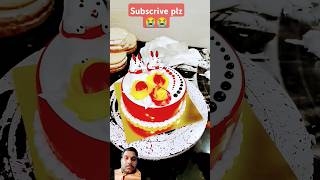 Multi color cake cakedecoration cakedecorating cakedesign cakerecipe viralvideo video [upl. by Dichy]