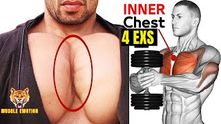 4 BEST INNER CHEST EXERCISES FOR A PERFECT PROGRAM AT GYM [upl. by Lowrance]