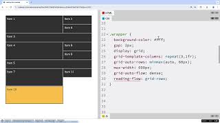 Following grid and flex layouts with readingflow [upl. by Etnaed]