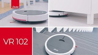 Vileda VR 102 vacuum robot [upl. by Stasny]