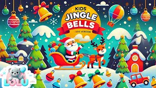 jingle bells jingle bells In Hindi  Hindi Rhymes For Kids  kids songs LoluKidsHindi [upl. by Adarbil]