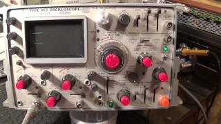 Tektronix 453 Oscilloscope Part 2 [upl. by Eaj]