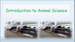 Introduction to Animal Science [upl. by Leonardi]