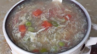 chicken soup recipe  chicken vegetable Chinese soup  simple and easy soup at home چکن چائنیز سوپ [upl. by Nylecyoj365]