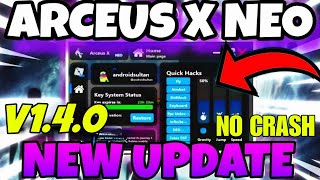 Roblox Arceus X Neo New Update v140 Here Arceus X Atualizado No Crash  Arceus Download Mediafire [upl. by Aracal]