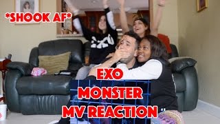 AKA REACTS EXO  MONSTER KOREAN AND CHINESE MV REACTION [upl. by Assirec30]