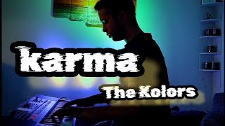 KARMA  The Kolors Cover Piano Riccardo Piras [upl. by Aynuat736]