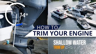 How To Trim Your Boat Boat Trim Basics [upl. by Aiynat356]