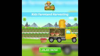 Kids Farm Land Harvest Games [upl. by Dang]