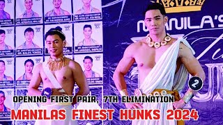 Opening 13 7th Elimination Manilas Finest Hunks 2024 [upl. by Yeffej]