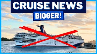 CRUISE NEWS No New Small Carnival Cruise Ships Outdoors on Giant New MSC Cruise Ship amp MORE [upl. by Karl]