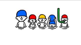 First Day of Summer 2013 Google logo Doodle [upl. by Gadmann]