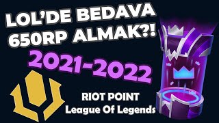 Prime Gaming 2023  LOLDE BEDAVA 650 RP NASIL ALINIR  BEDAVA SKİNLER ve DAHA FAZLASI [upl. by Nidroj547]