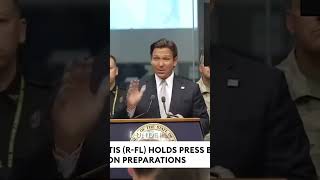 DeSantis Shuts Down Political Questions [upl. by Tedra]