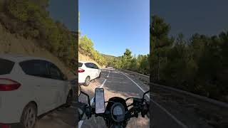 Close Call Reckless White Fords Near Miss on Overtake [upl. by Lamp]