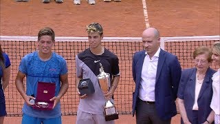 16Adrian Andreev vs 1Sebastian Baez 63 63 59th Trofeo Bonfiglio Final 27052018 [upl. by Navonoj]