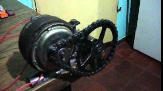 Bicicleta Eelectrica  Super Homemade Electric Bike Parte 1 [upl. by Maclaine860]